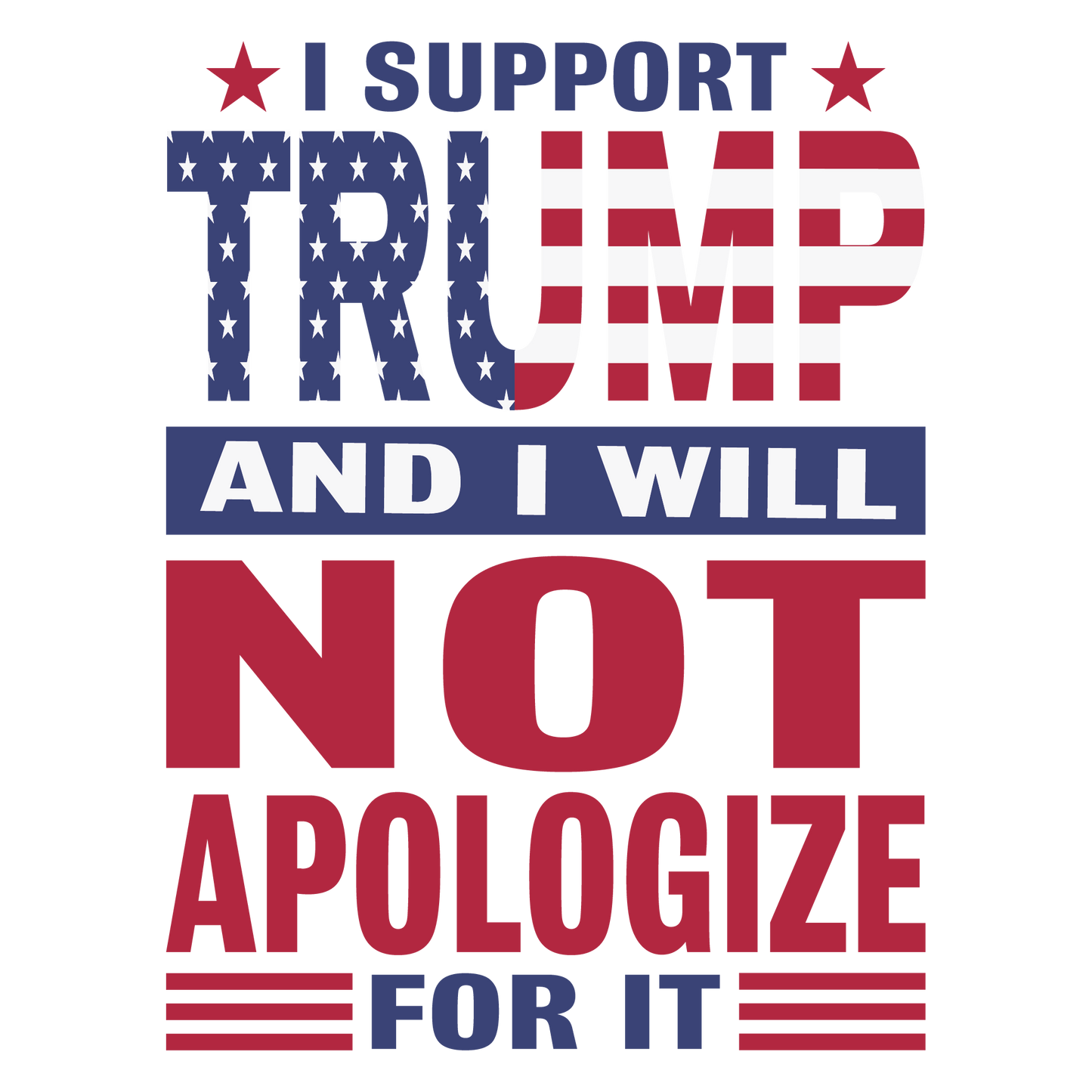 I Support Trump Ready To Press Dtf