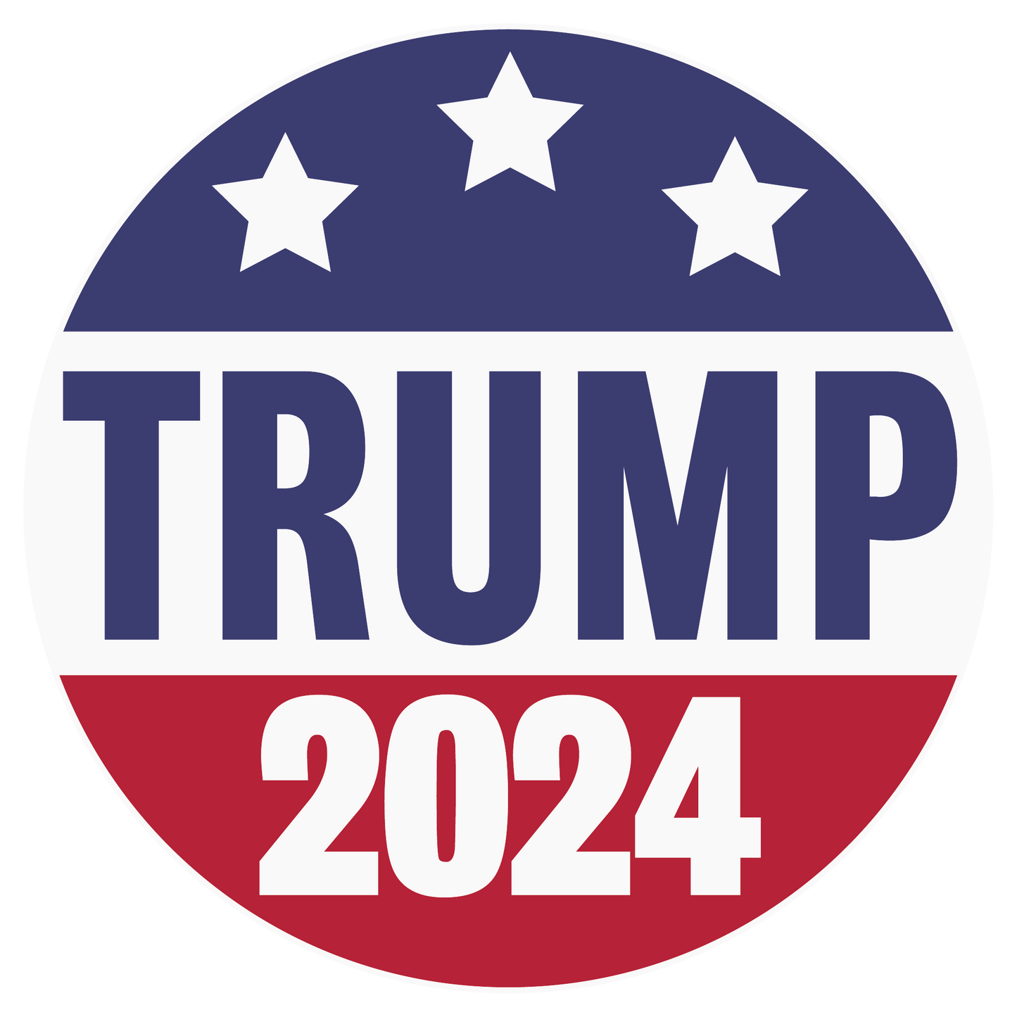 Trump 2024 Button Ready To Press Dtf