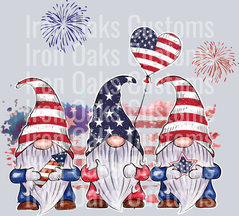 4th of july gnomes