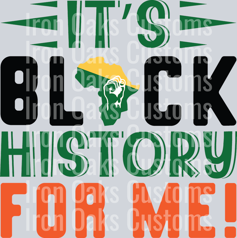 it s black history for me 2