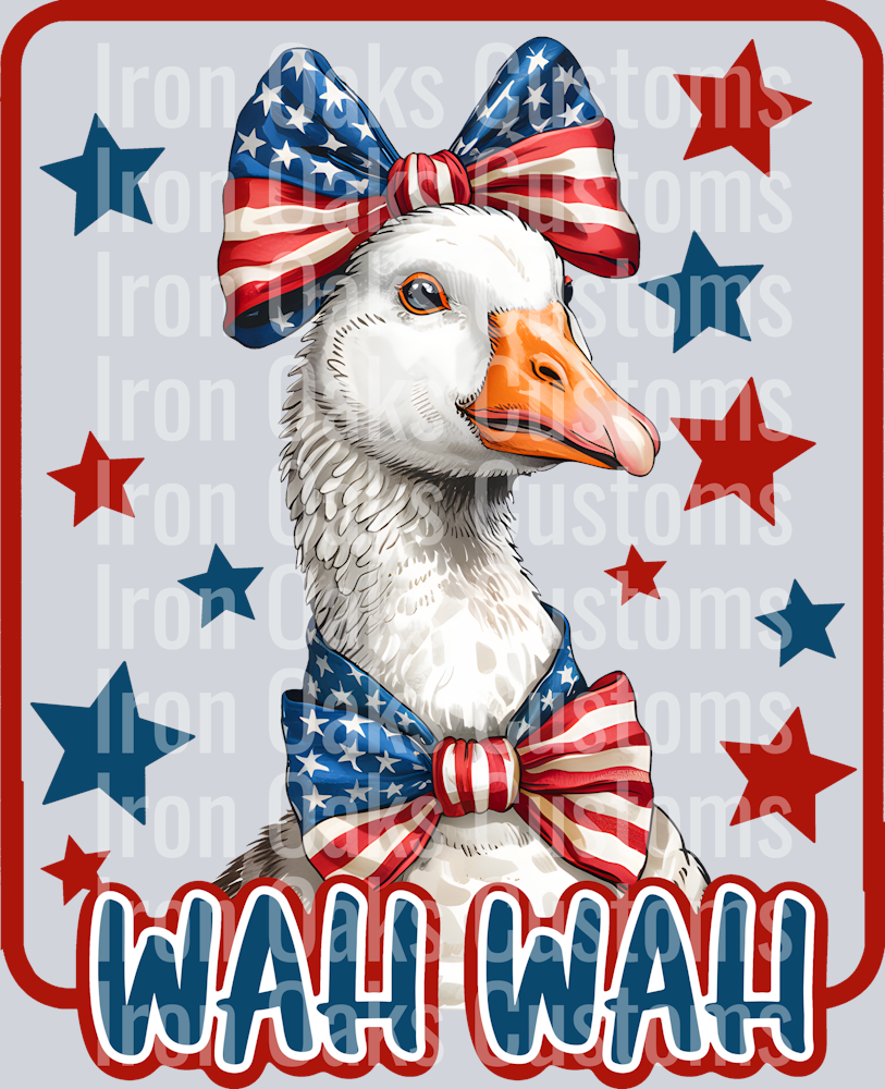 wah wah usa duck