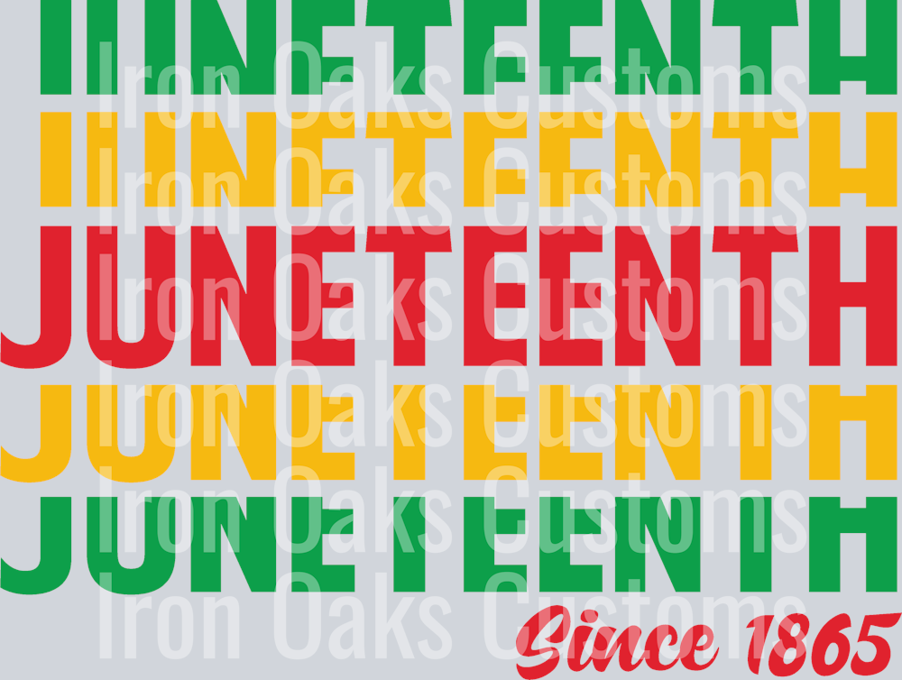 Juneteenth Stacked