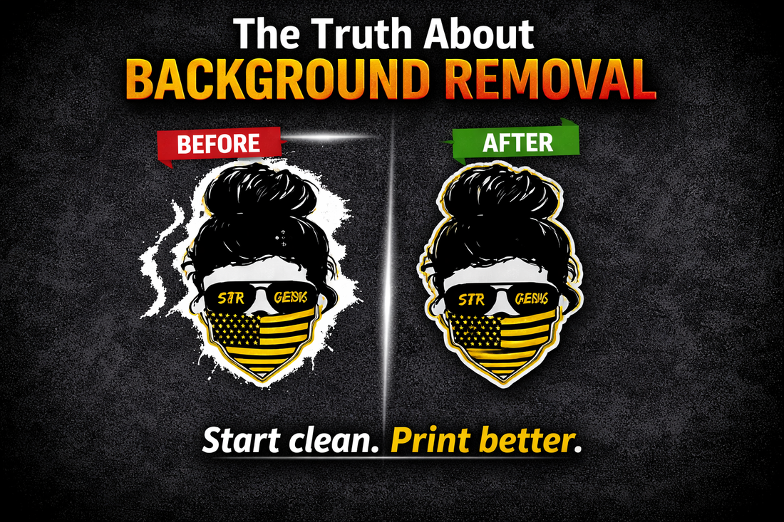 The Truth About Background Removal for DTF Transfers (And How to Do It Right)