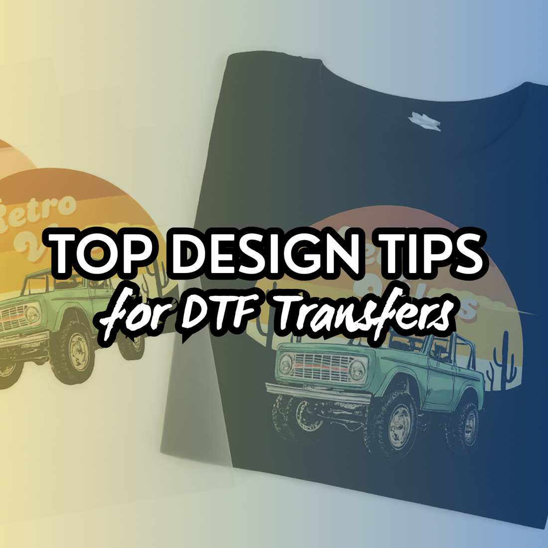 Mastering Custom Apparel: Top Design Tips for DTF Transfers