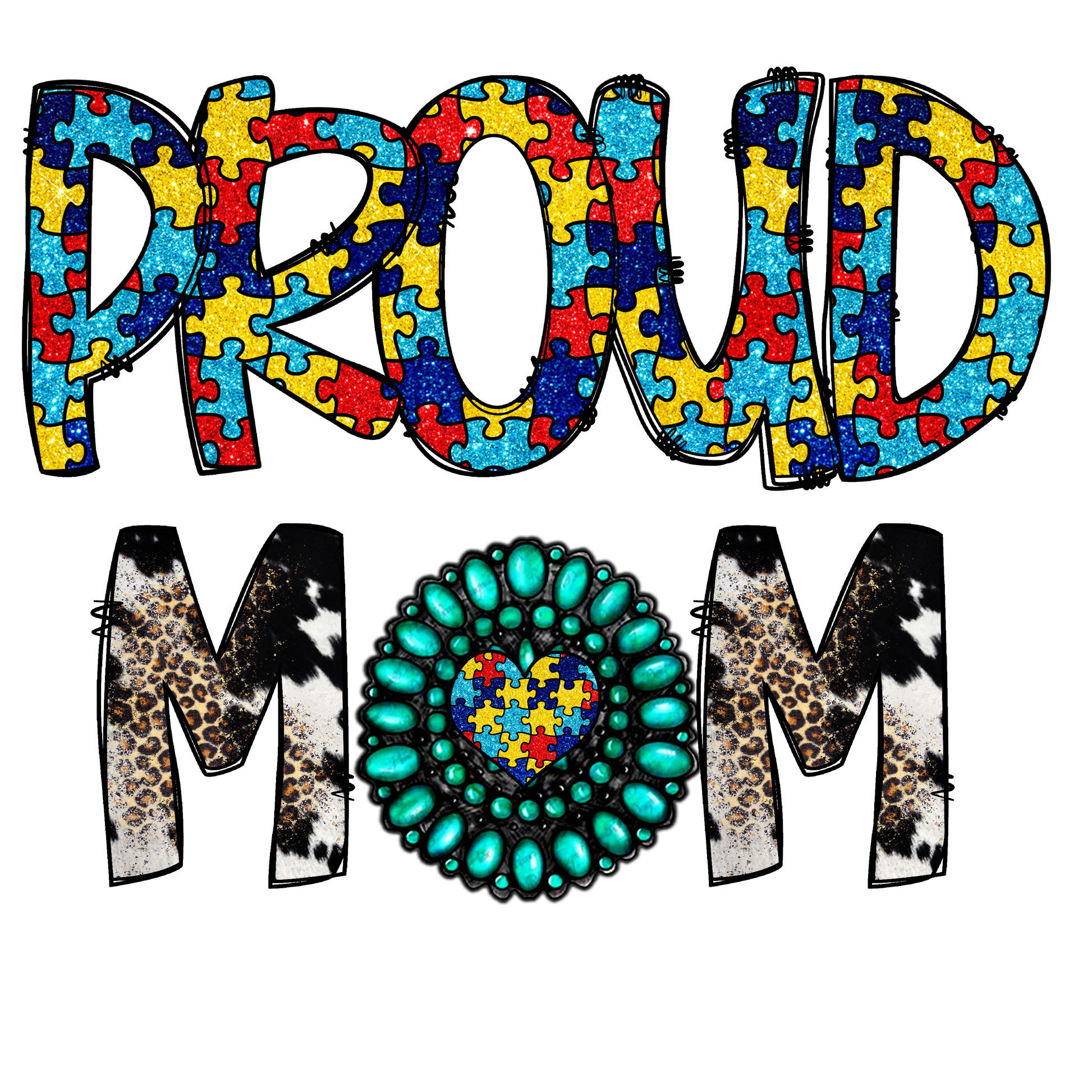 Proud Mom Ready To Press Dtf