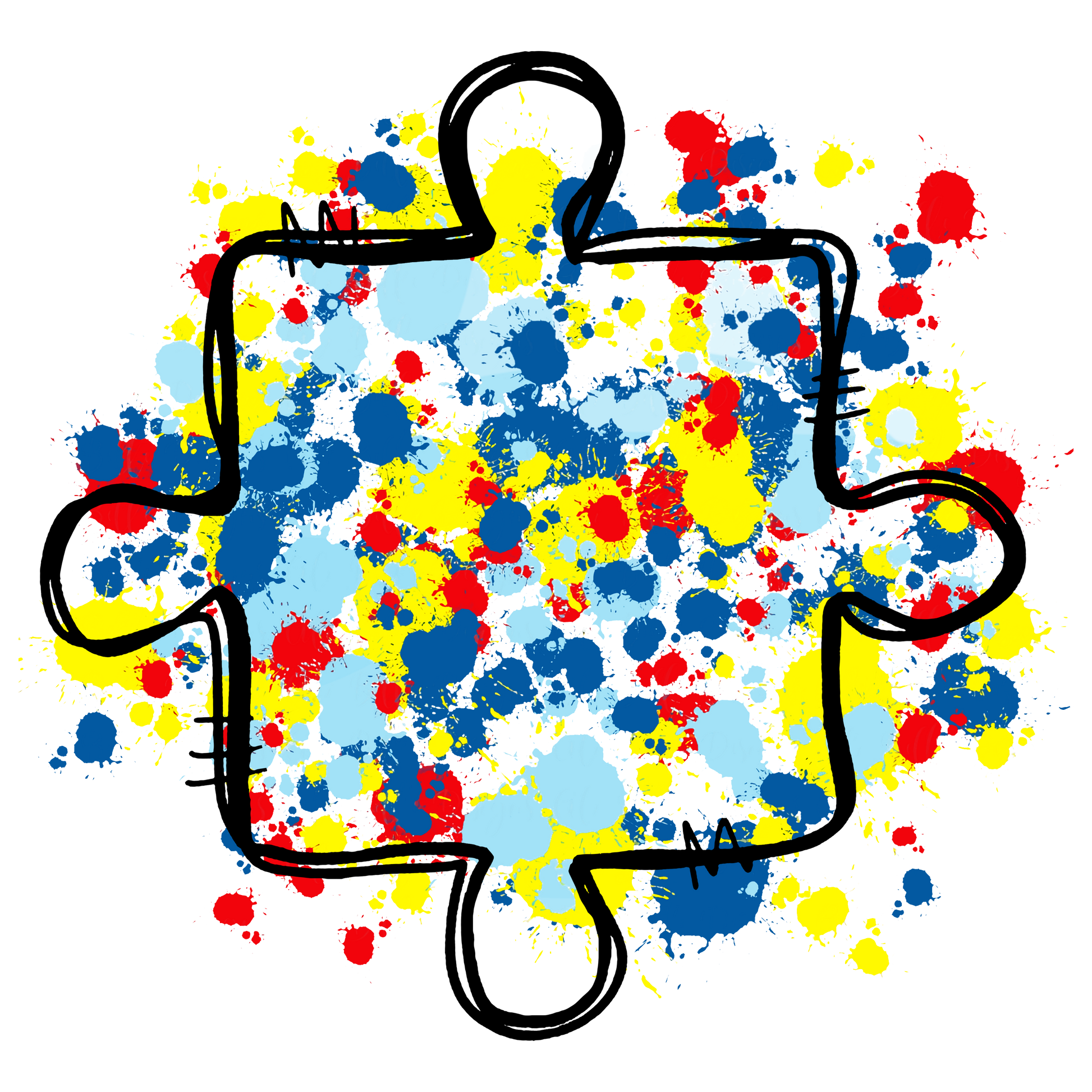 Austism Awareness Ready To Press Dtf