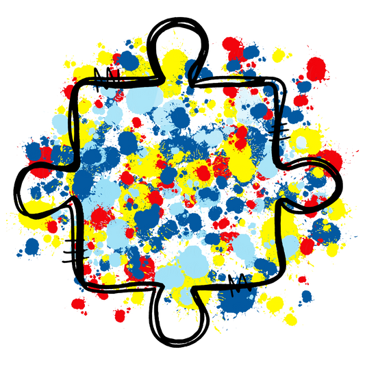 Austism Awareness Ready To Press Dtf