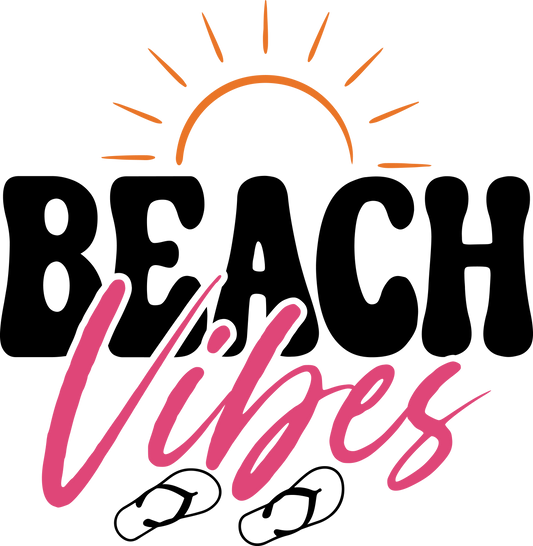 Beach Vibes Ready To Press Dtf
