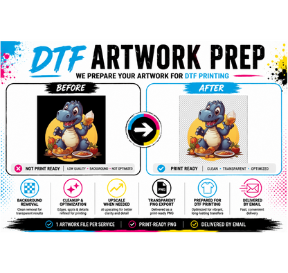 DTF Artwork Prep