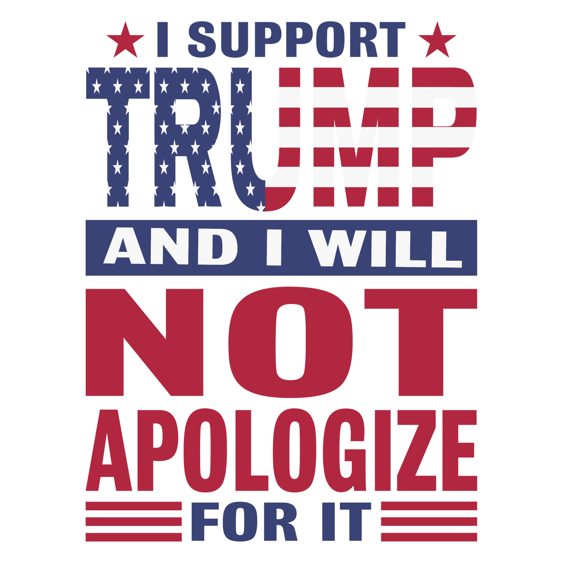 I Support Trump Ready To Press Dtf