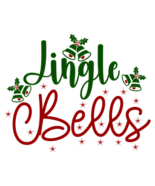 Jingle Bells Ready To Press Dtf
