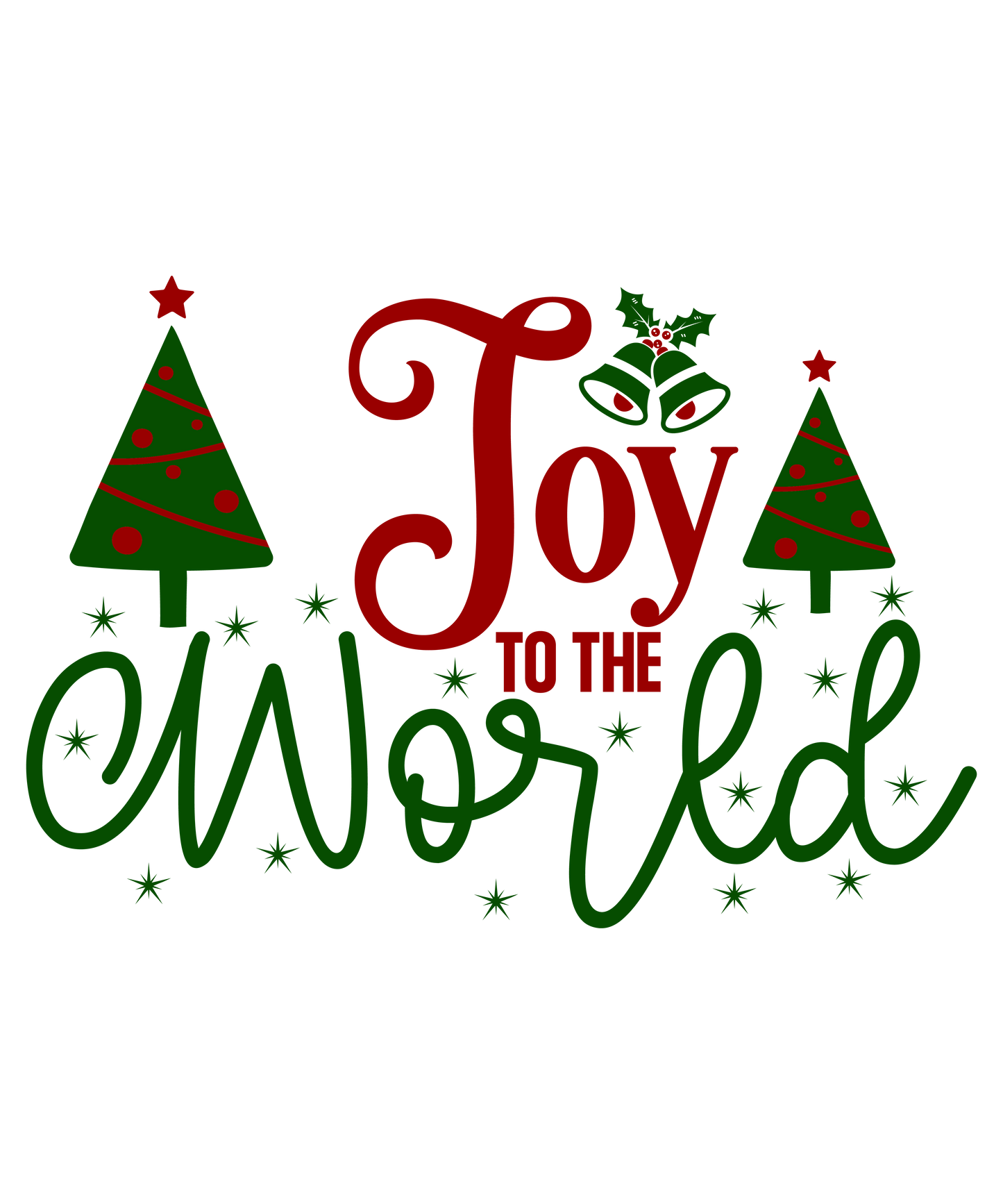 Joy To The World Ready To Press Dtf