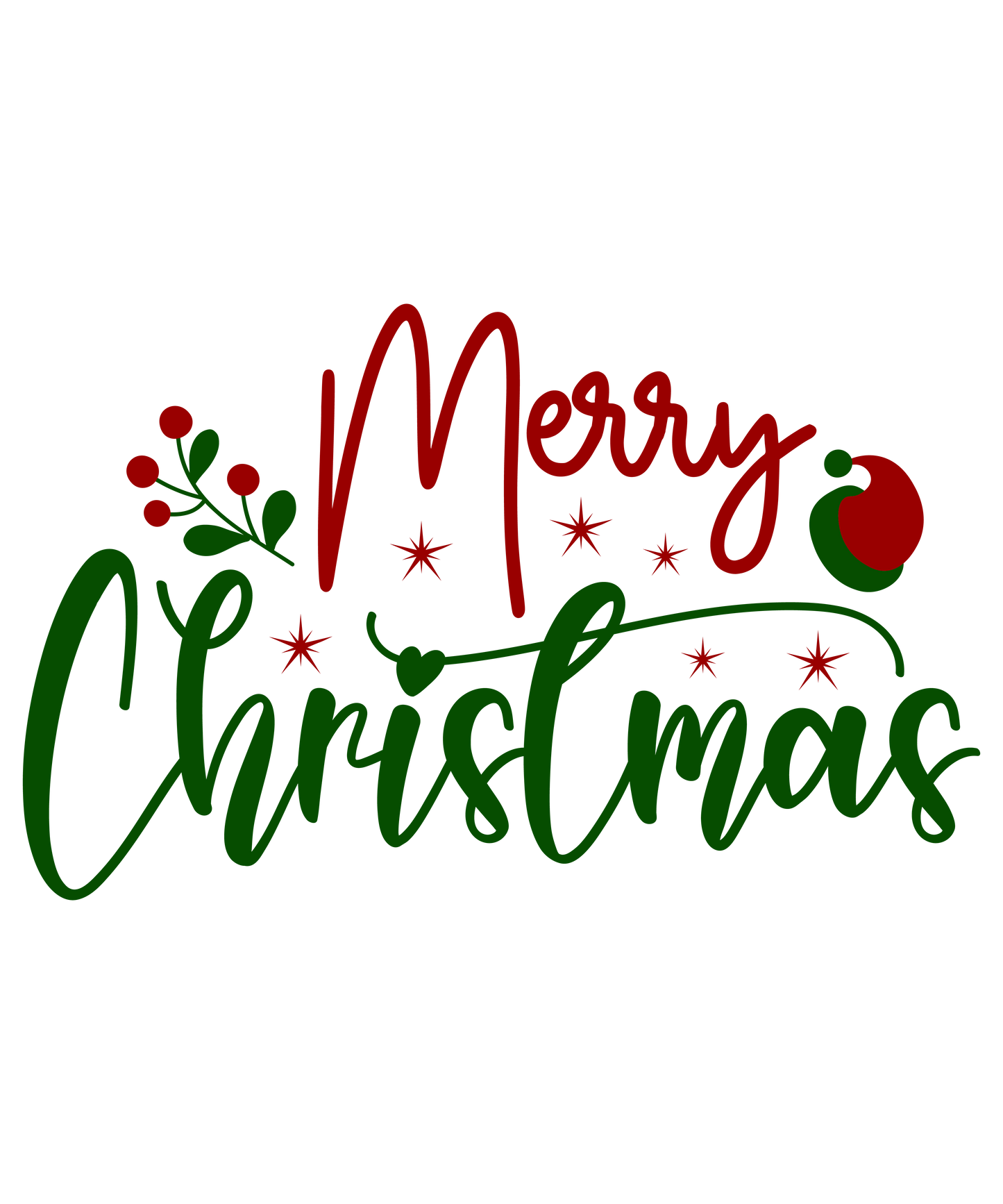 Merry Christmas V.2 Ready To Press Dtf