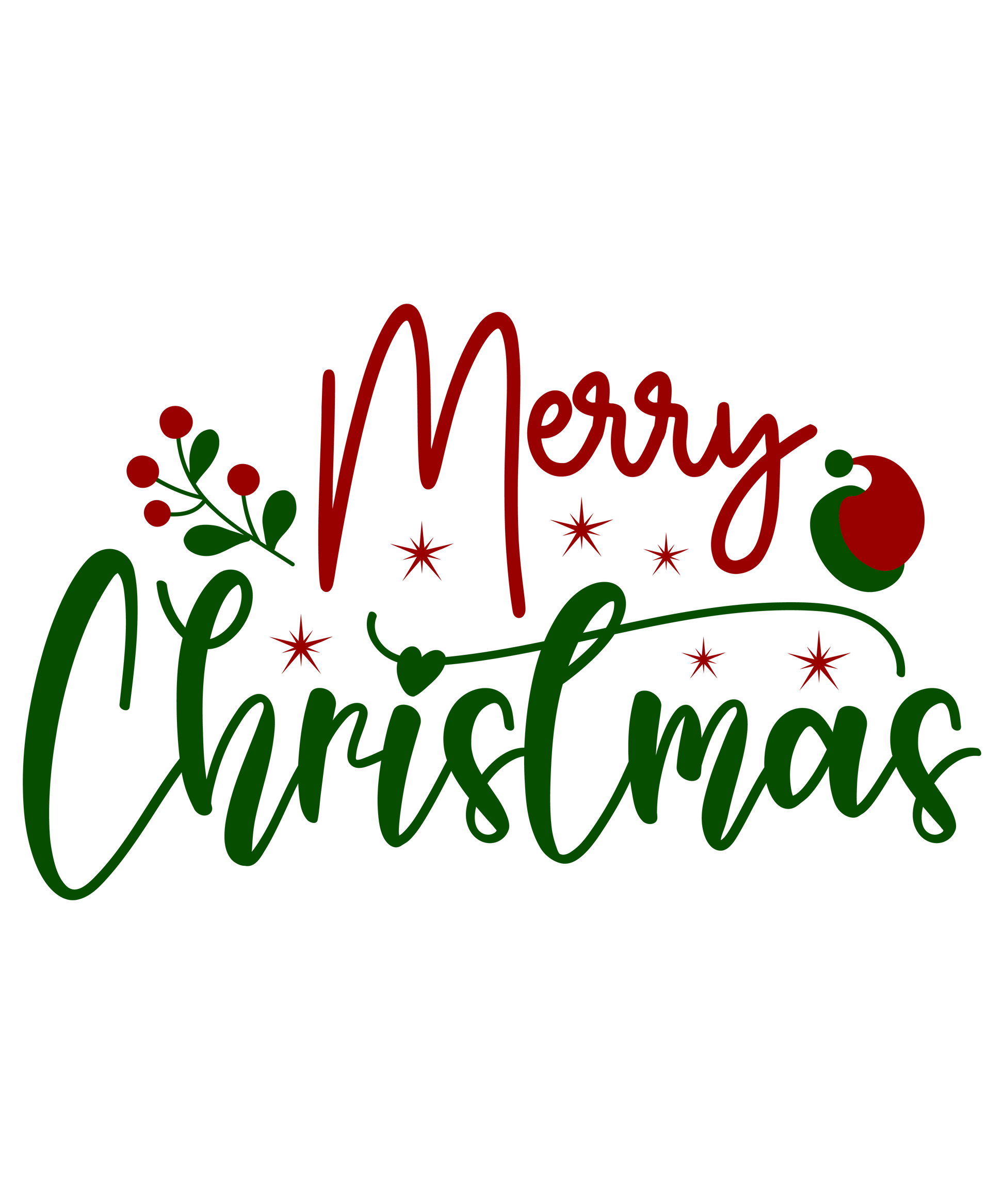 Merry Christmas V.2 Ready To Press Dtf