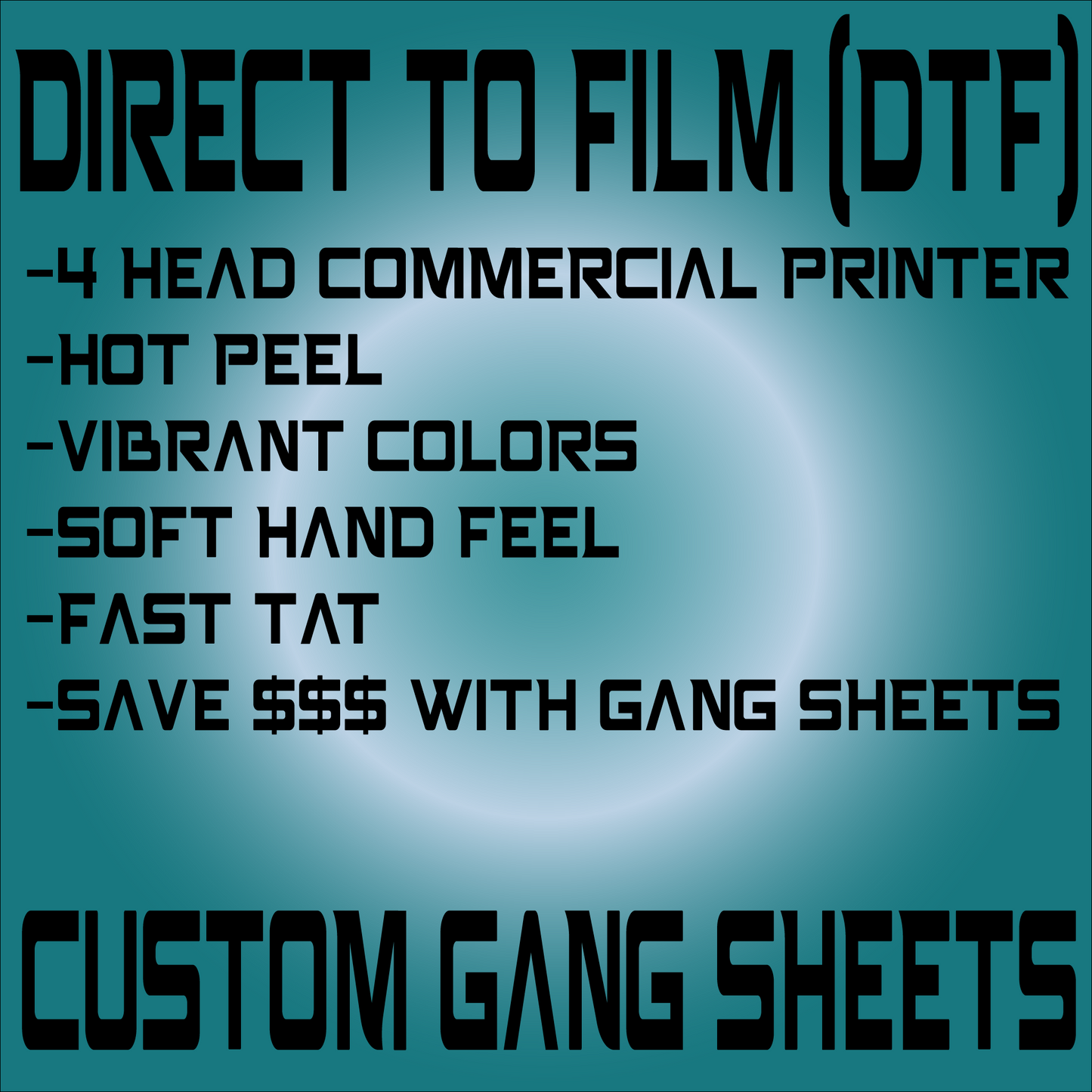 Custom DTF - Upload a Gang Sheet