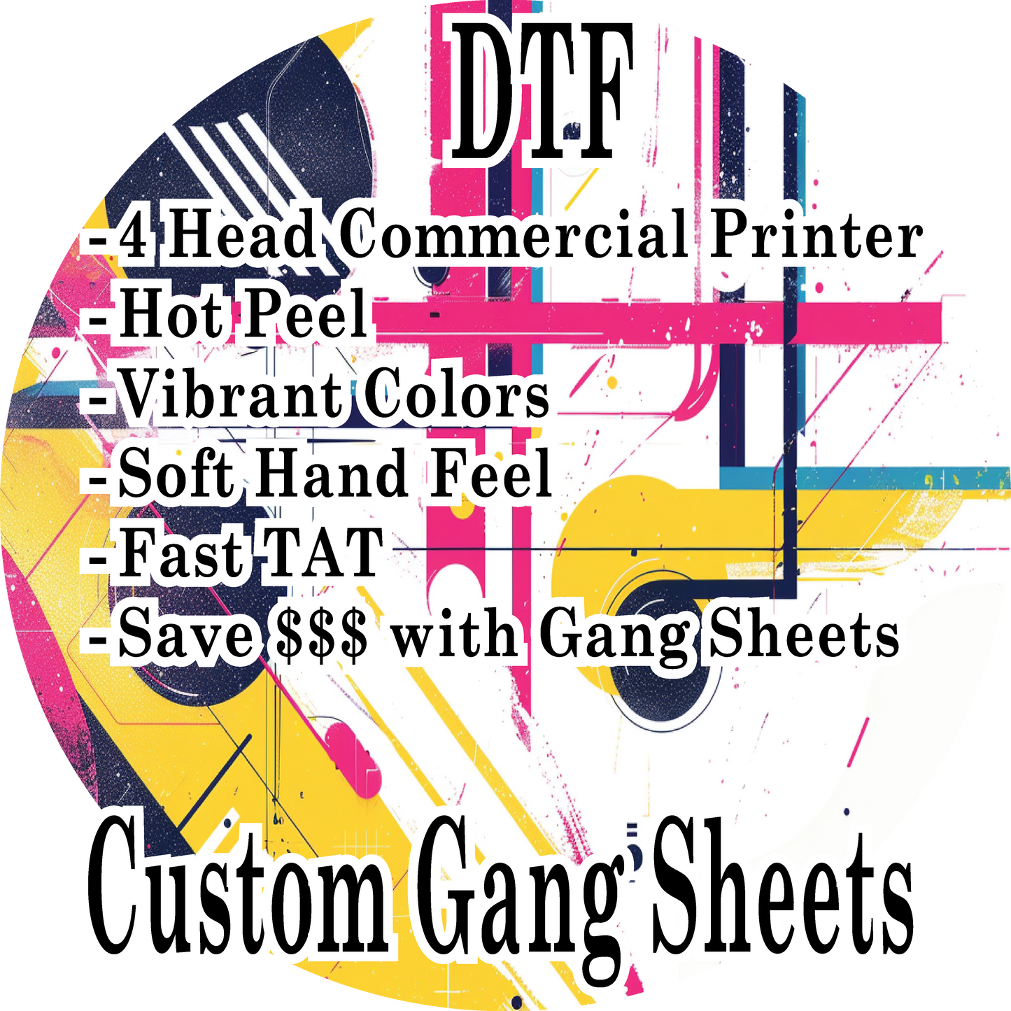 Custom DTF - Upload a Gang Sheet