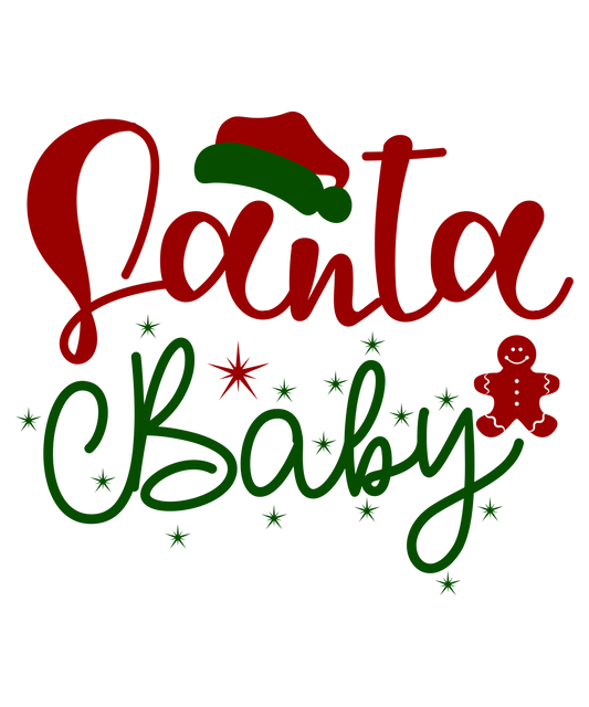 Santa Baby Ready To Press Dtf