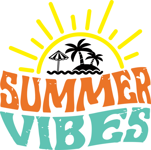 Summer Vibes Ready To Press Dtf