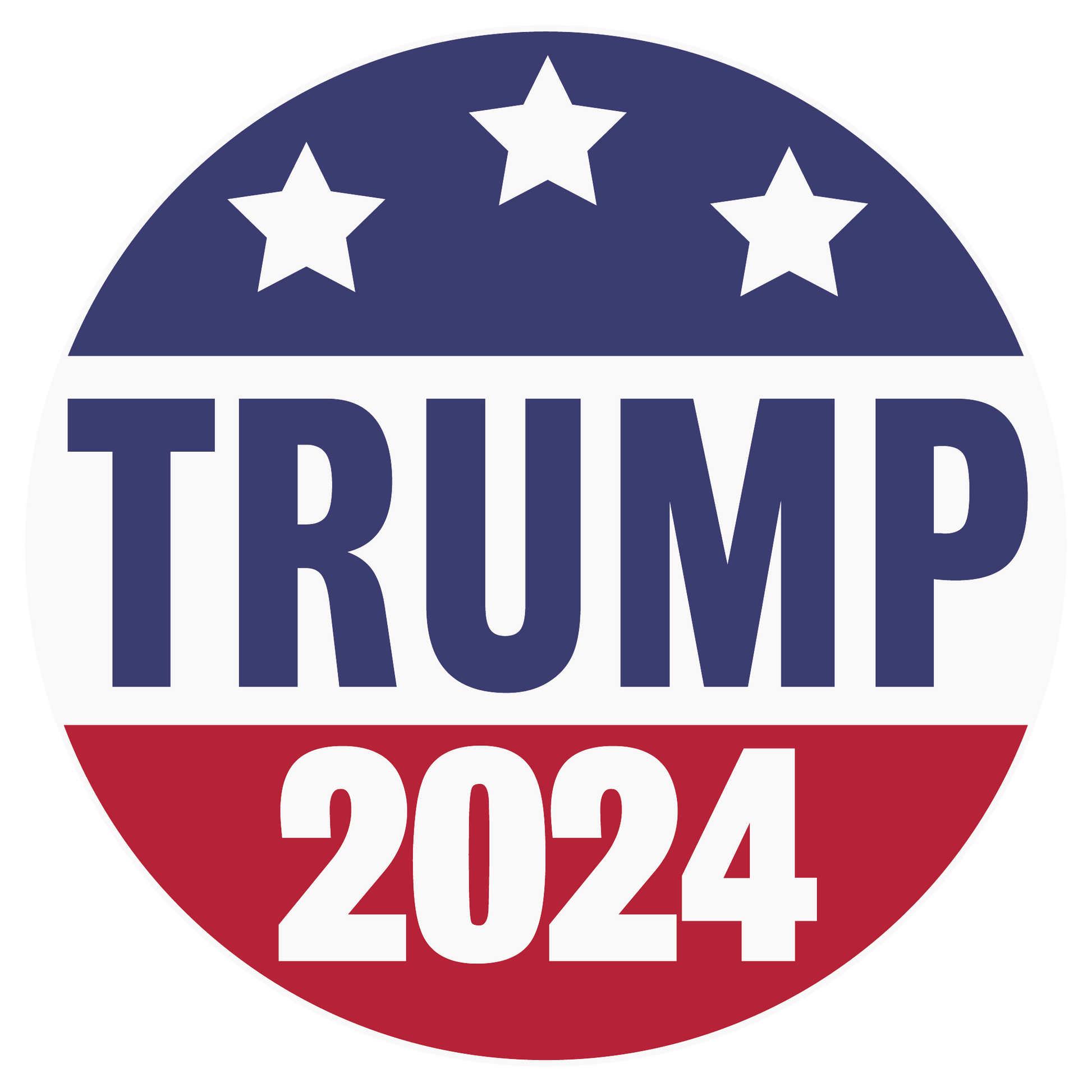 Trump 2024 Button Ready To Press Dtf