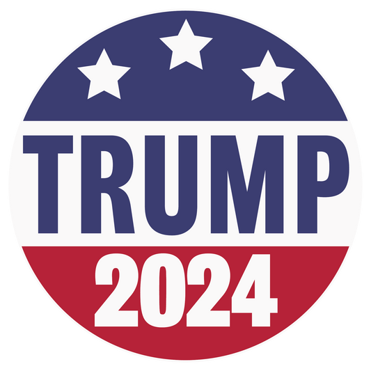 Trump 2024 Button Ready To Press Dtf