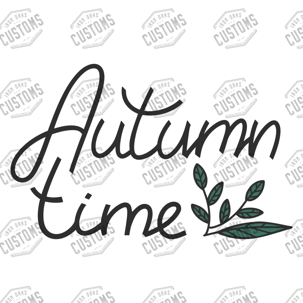 Autumn Time Ready To Press Dtf