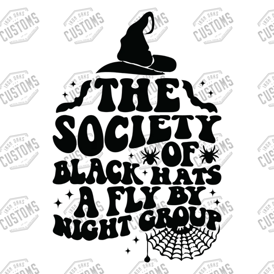 Black Hats Society V.2 Ready To Press Dtf