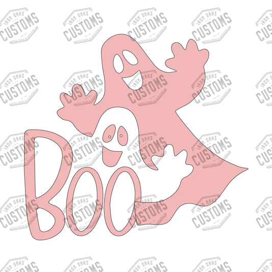 Boo Ghost Ready To Press Dtf