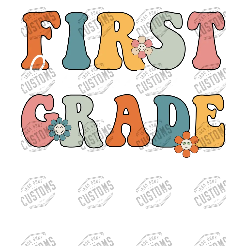 First Grade Dream Team Ready To Press Dtf