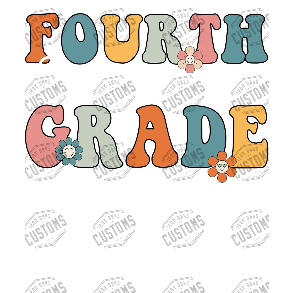 Fourth Grade Dream Team Ready To Press Dtf