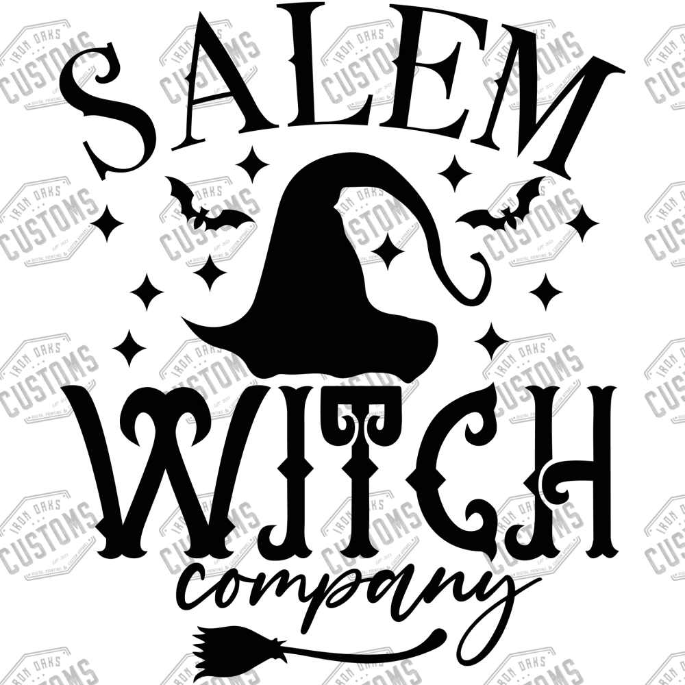 Salem Witch Company Ready To Press Dtf