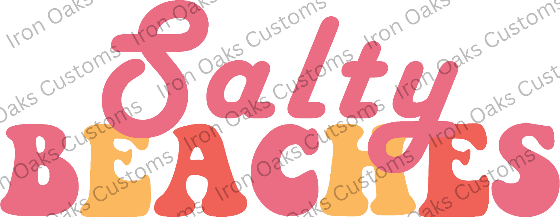 Salty Beaches Ready to Press DTF