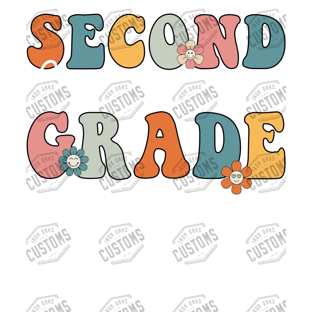 Second Grade Dream Team Ready To Press Dtf