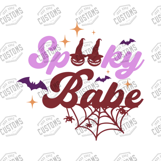 Spooky Babe V.2 Ready To Press Dtf