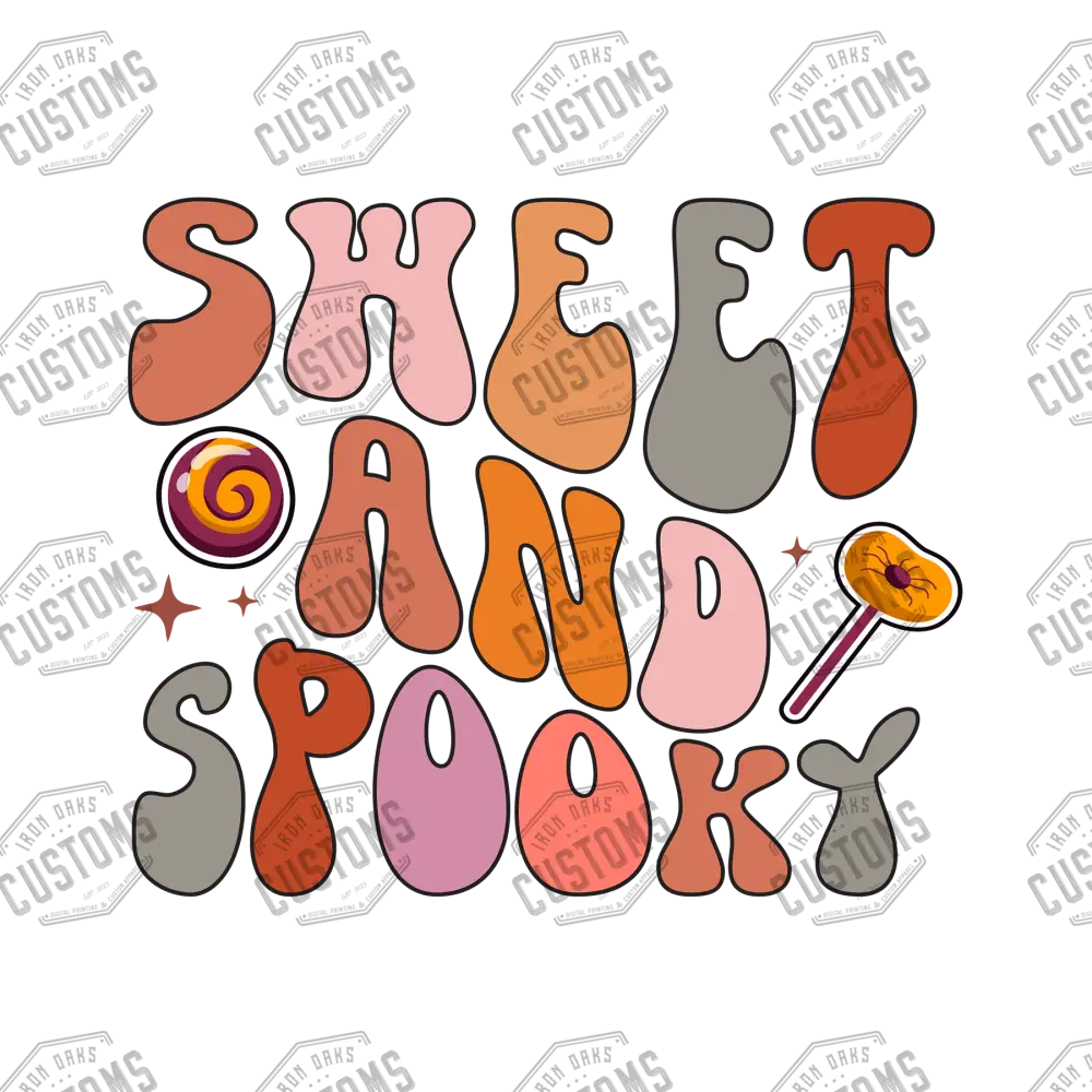 Sweet And Spooky Ready To Press Dtf