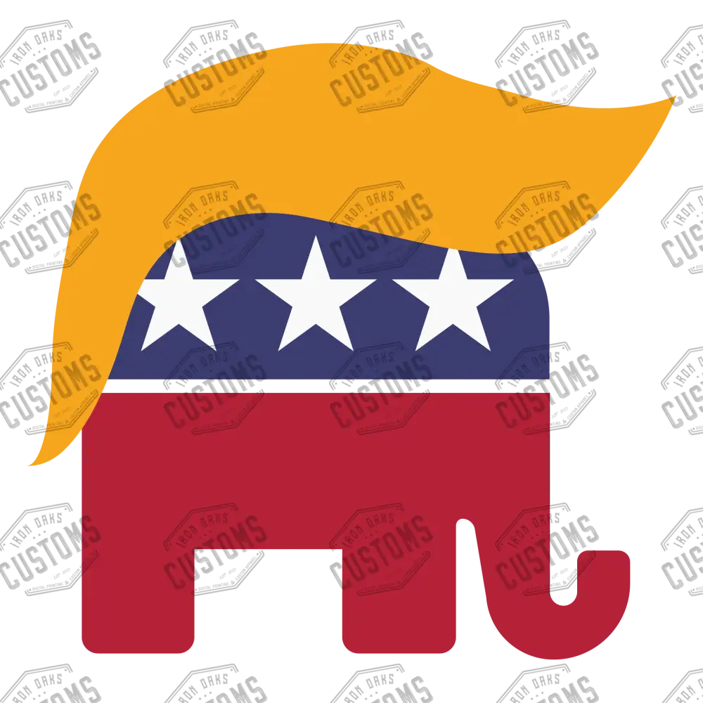 Trump Elephant Ready To Press Dtf