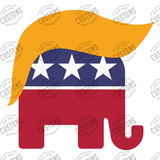 Trump Elephant Ready To Press Dtf