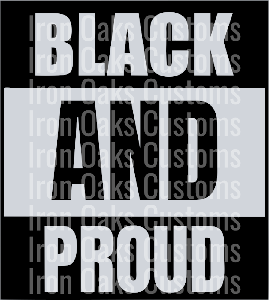 black and proud
