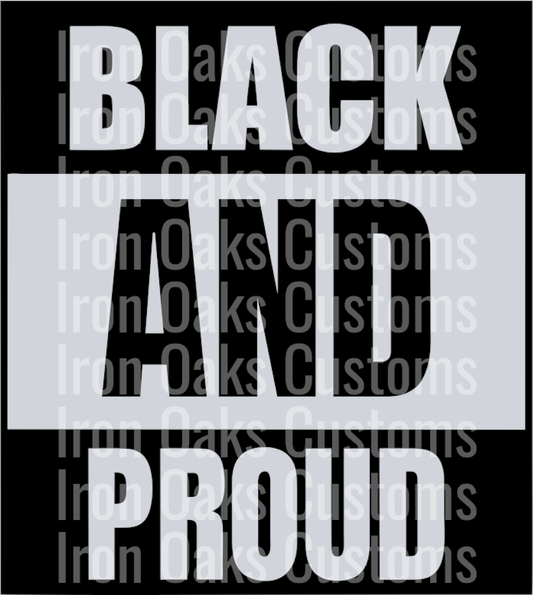 black and proud
