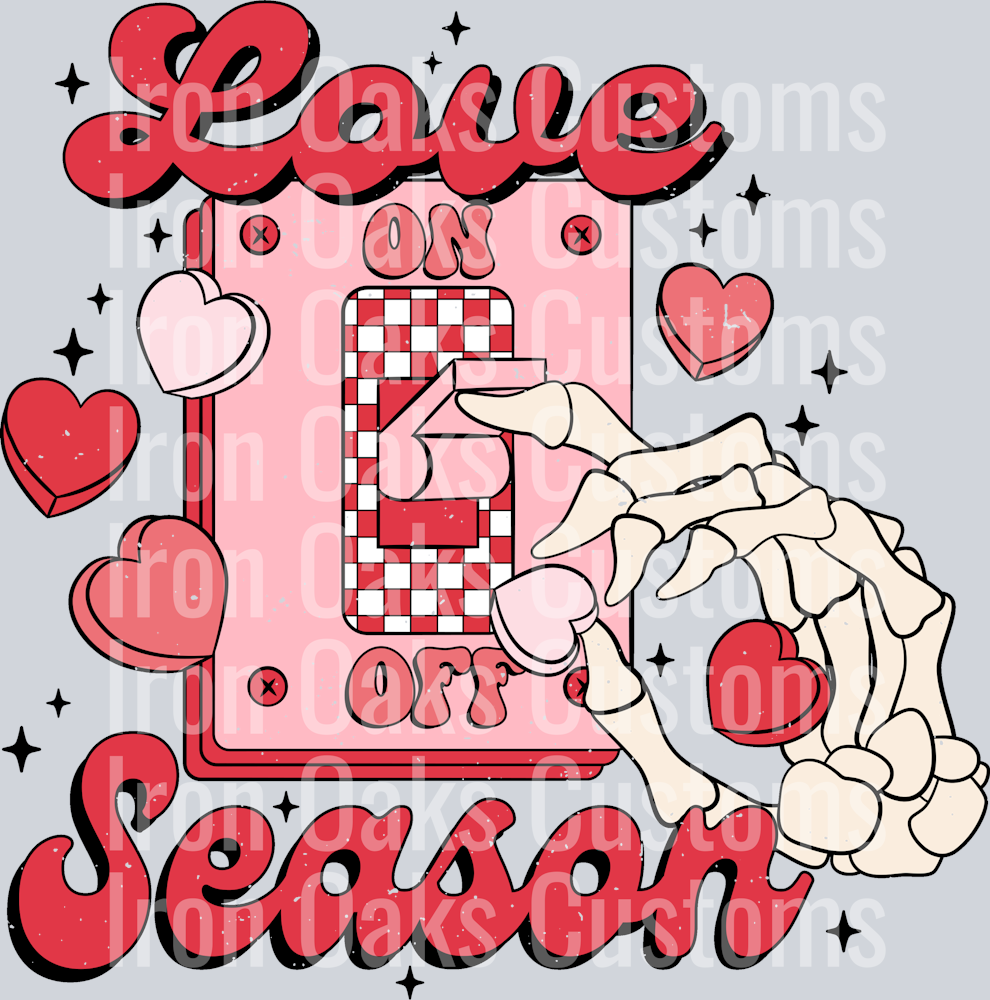 Copy of love season on off