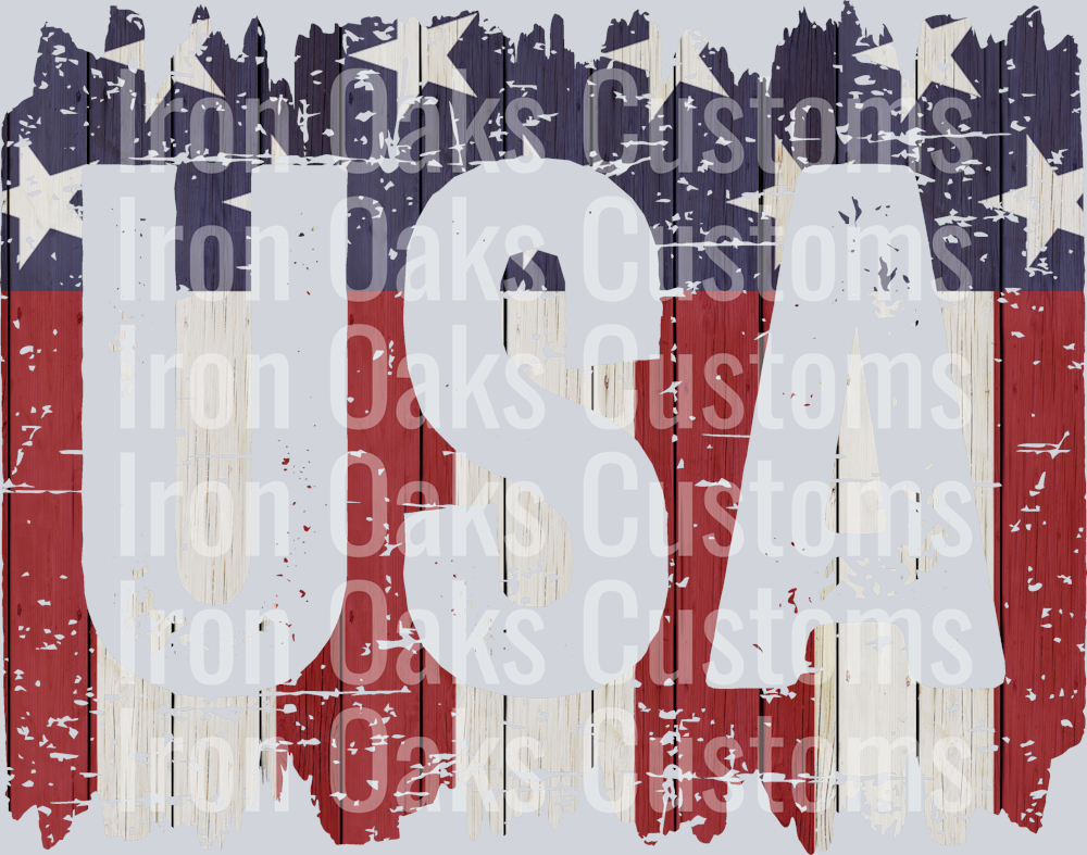 USA Wood Grunge