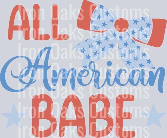All American Babe_RTP-DTF-1022