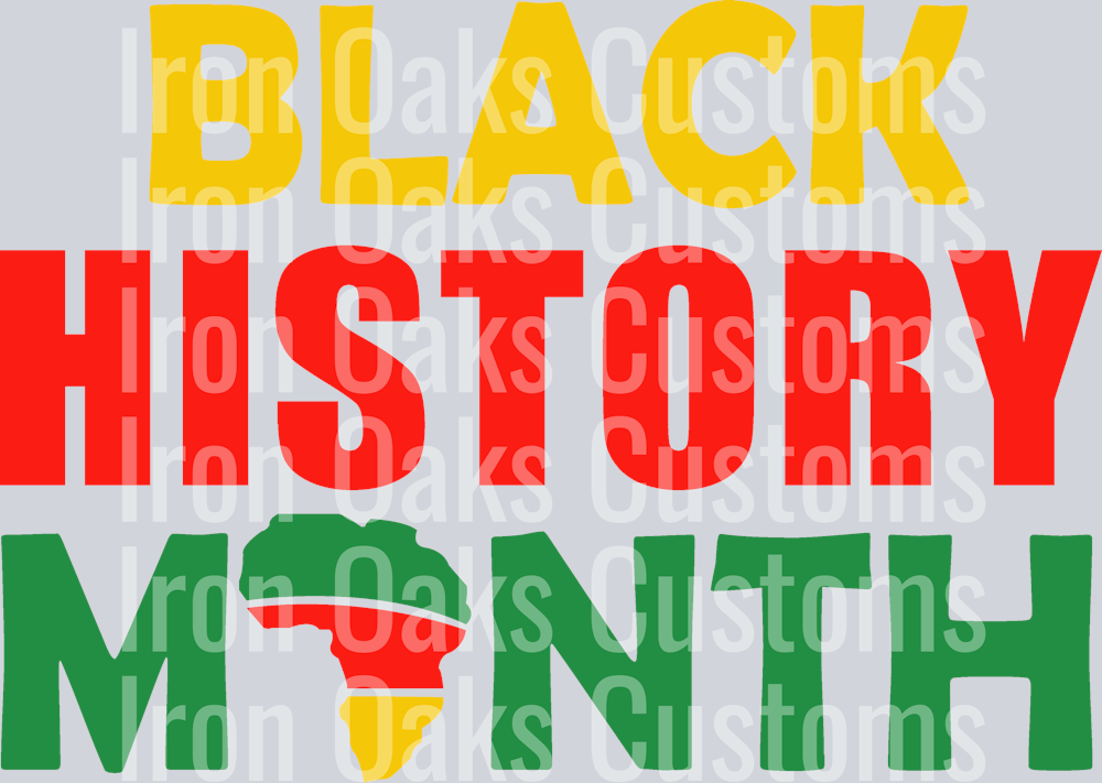 Black history month SVG