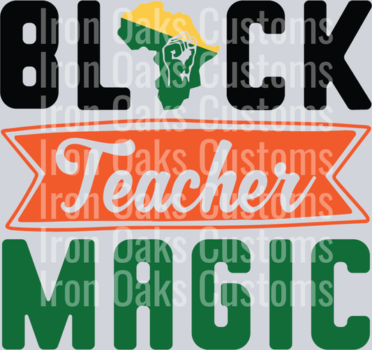 black teacher magic