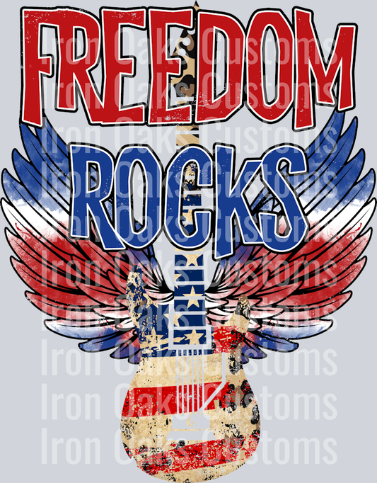 Freedom Rocks Sublimation