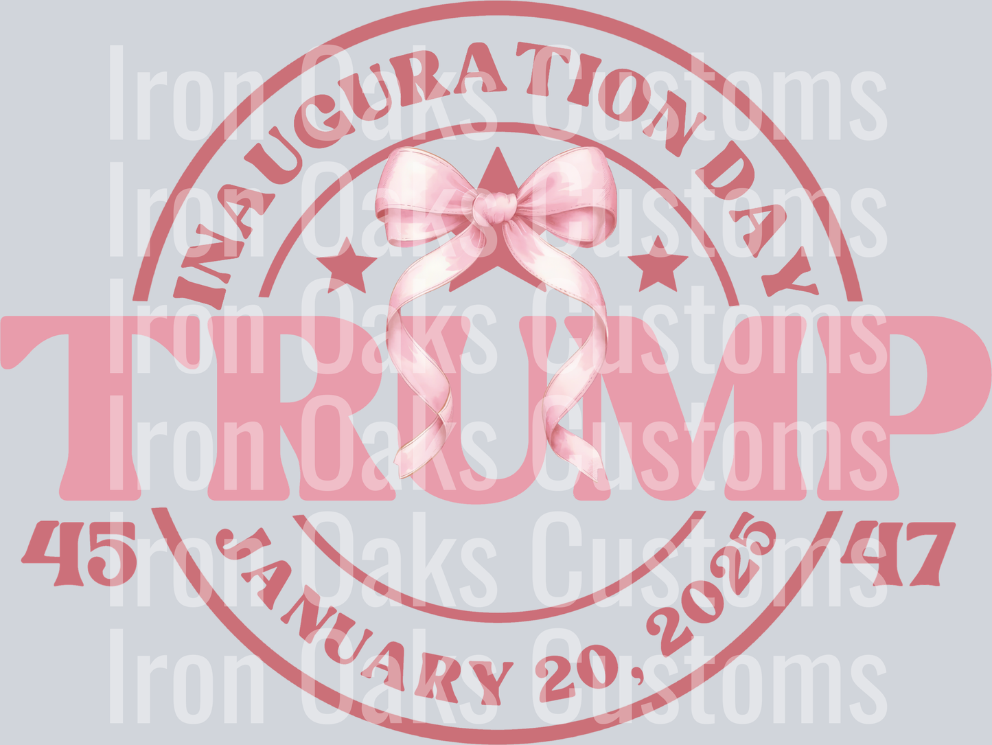 Inauguration Day - Trump - Pink