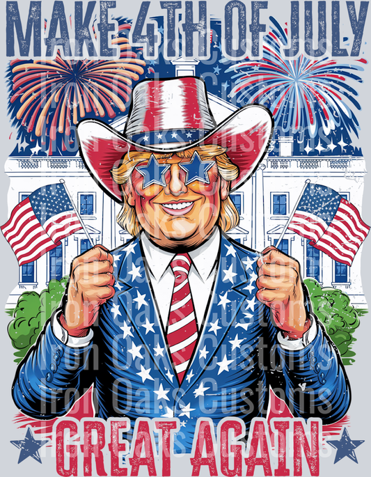 4th of July trump