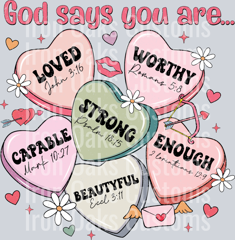 Copy of GOD SAYS YOU ARE