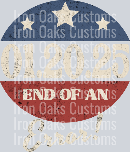 Inauguration end of an error - White