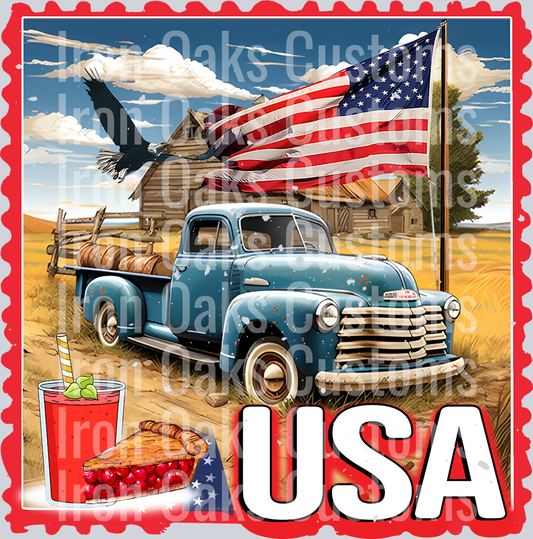 USA stamp