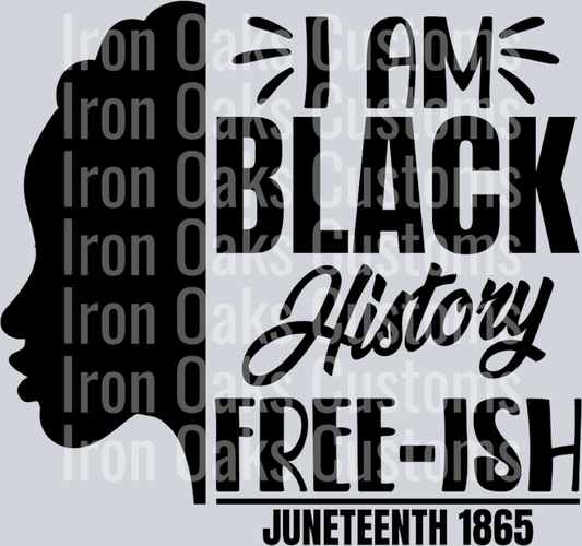 I am black history free-ish